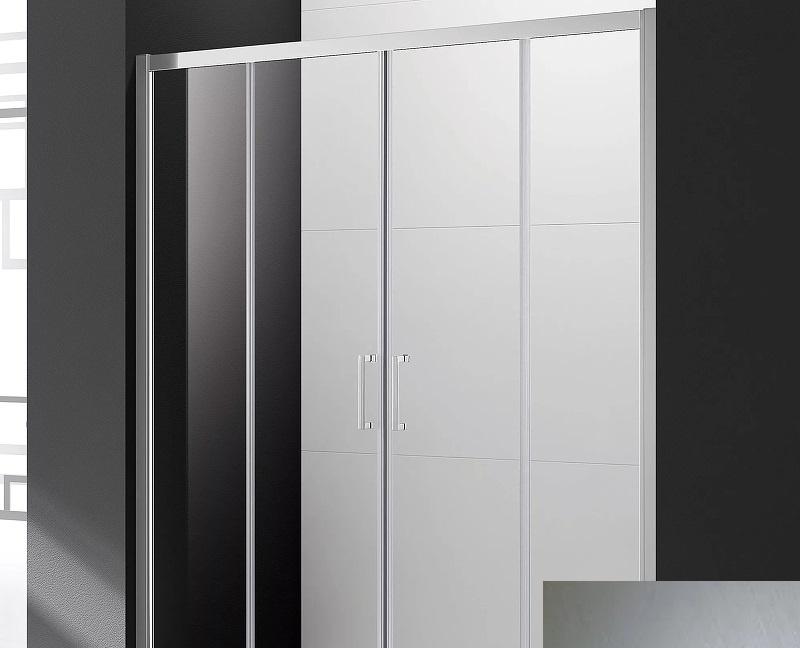 Душевая дверь - Cezares, без коллекции, 172x195 см, MOLVENO-BF-2-170-C-GM-IV
