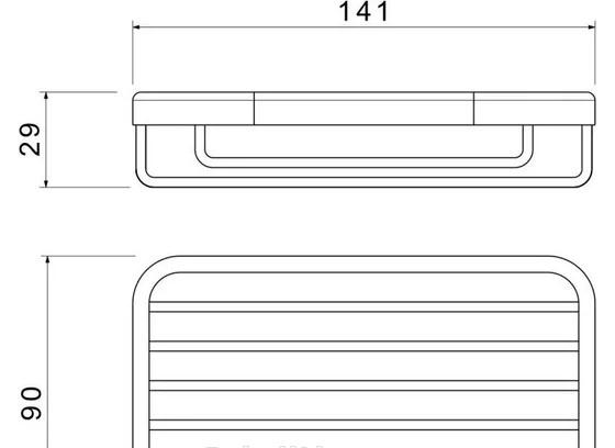 Aquatek без коллекции, Мыльница, AQ4946CR