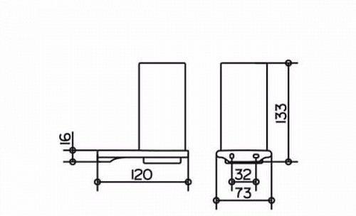 Keuco Edition 400, Стакан, 11550 019000 / 11550019000