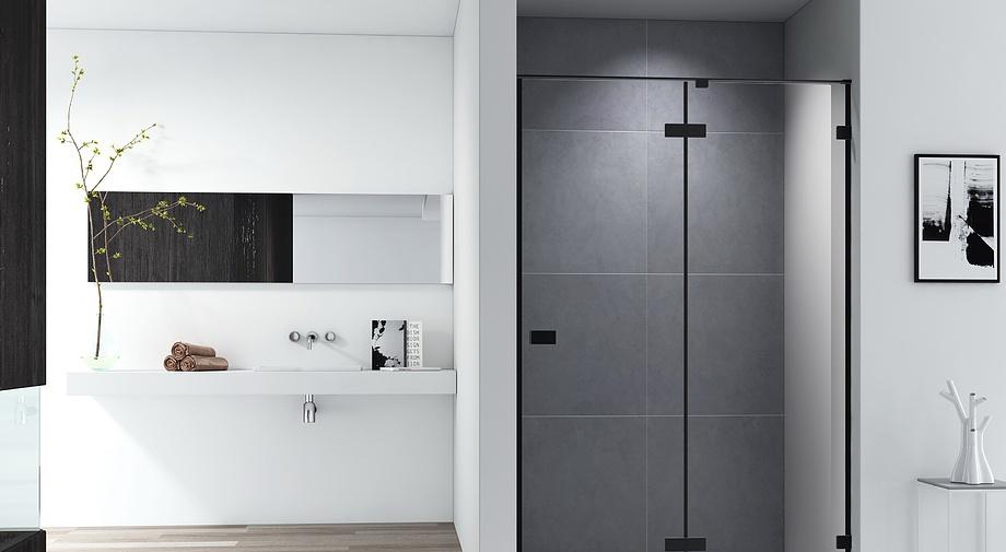 Душевая дверь - Cezares, Bellagio, 8x120x200 см, BELLAGIO-B-12-120-C-NERO