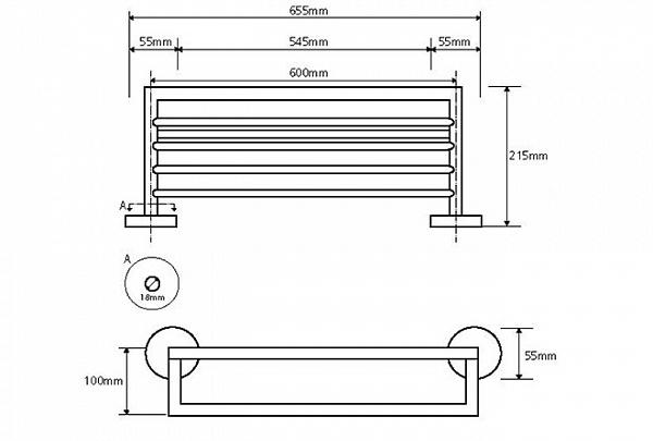 Bemeta Omega, Полотенцедержатель, 104205072