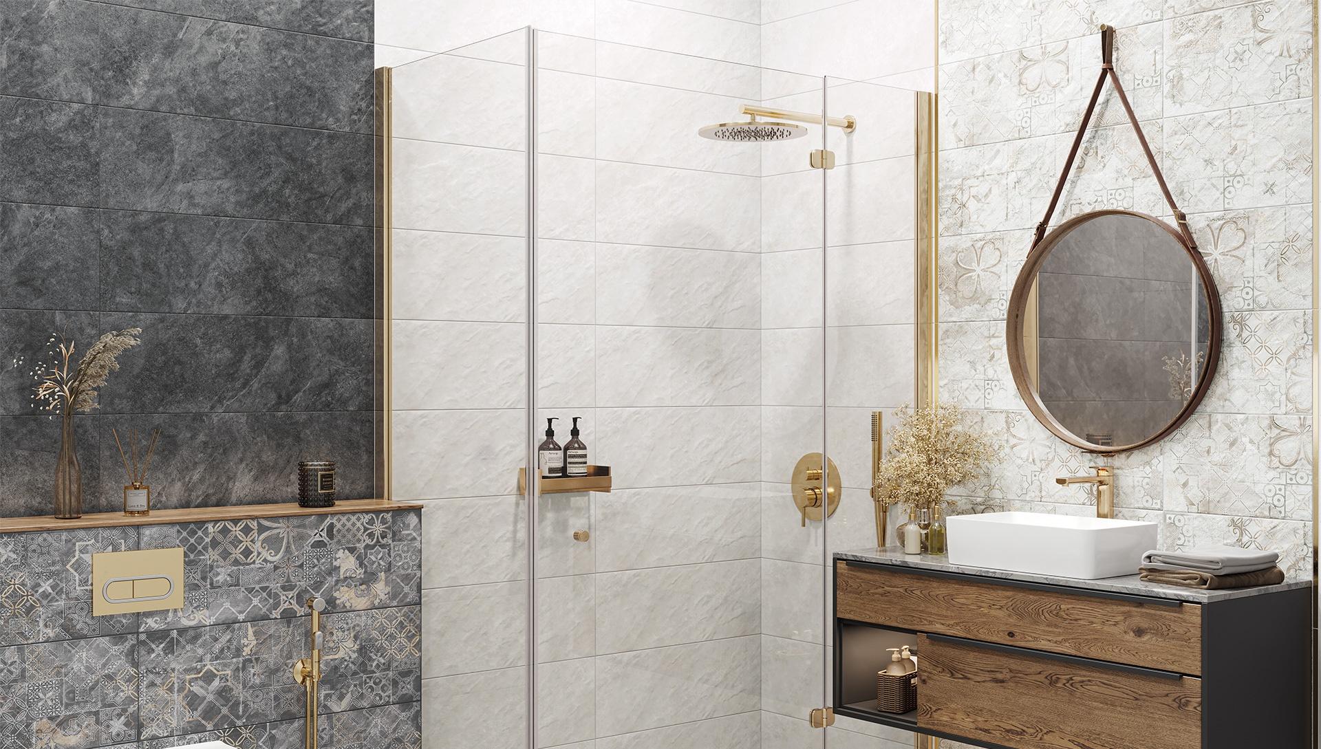 Картинка Delacora Kreo, Настенная плитка, 24.6x74 см