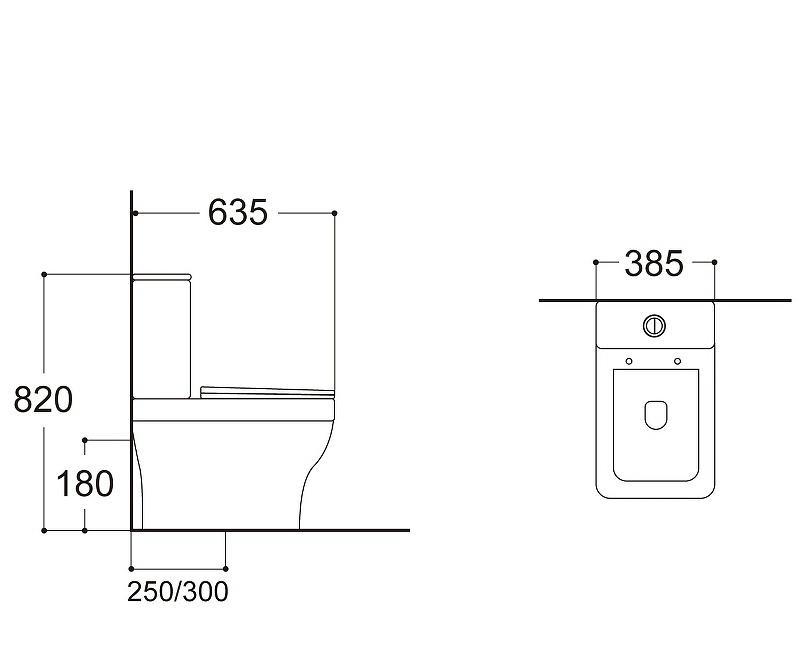 Aquatek Амадео, Унитаз компакт, AQ2914-00