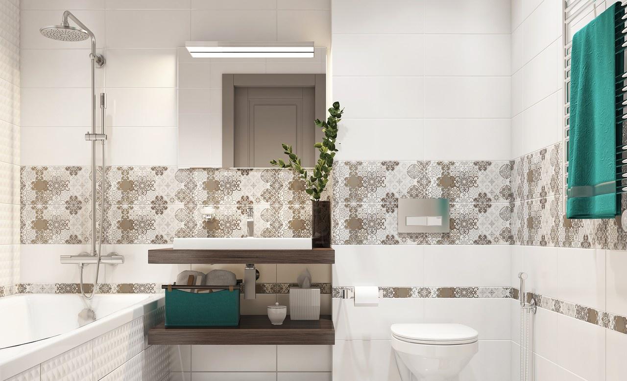 Картинка Cersanit Alrami, Настенная плитка, 20x44 см