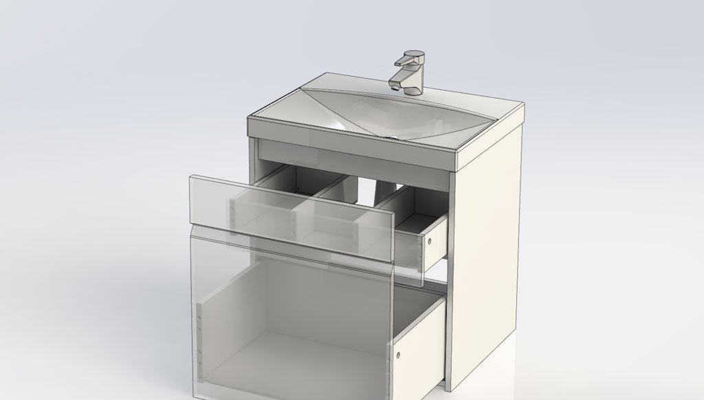 Aquanet Палермо, Тумба для раковины, 411351