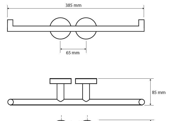 Bemeta White, Держатель туалетной бумаги, 104201074