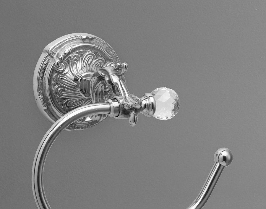 Art&Max Barocco Crystal, Держатель туалетной бумаги, AM-1782-Cr-C