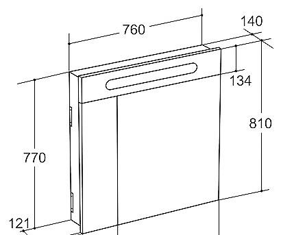 Roca Victoria Nord, Тумба для раковины, ZRU9302731