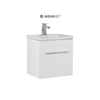 Aquanet Порто, Тумба с раковиной, S-UM-COM50/1-w / 6641mkr / UM-COM50/1
