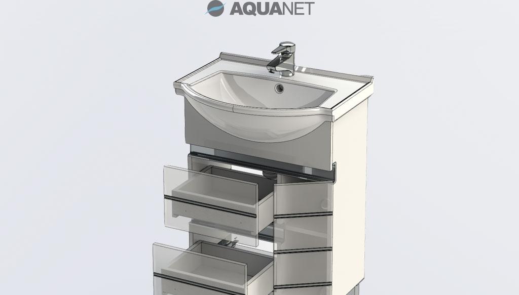 Aquanet Доминика, Тумба для раковины, 00171684