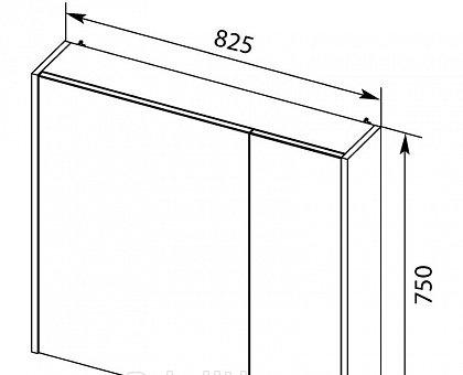 Aquanet Остин, Шкаф-зеркало, 00201729