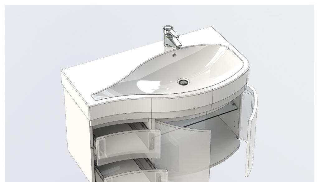 Aquanet Сопрано, Тумба с раковиной, 00213000