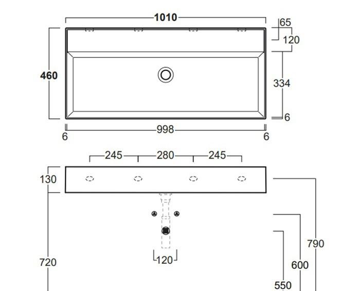 Simas Agile, Раковина, AG101 bi*0