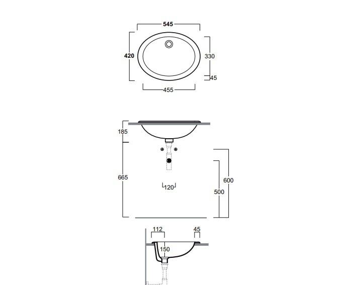 Simas Marine, Раковина, S50P bi