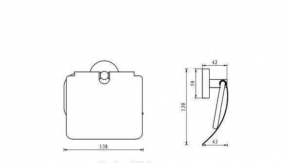 Aquanet Flash, Держатель туалетной бумаги, 00210781