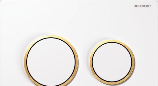 Кнопка смыва - Geberit, Omega 20, 1x21.2x14.2 см, 115.085.KK.1