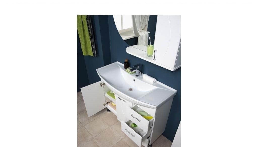 Aquanet Моника, Тумба с раковиной, 00212600