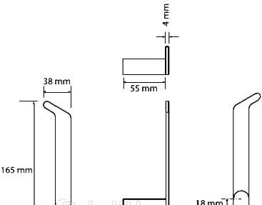 Bemeta Organic, Держатель туалетной бумаги и запасного рулона, 157112031