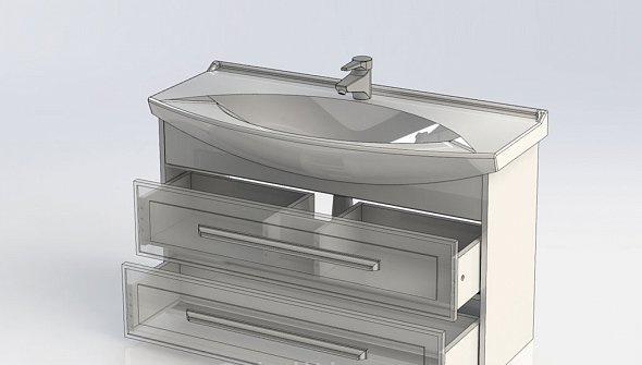 Aquanet Остин, Тумба для раковины, 00203919