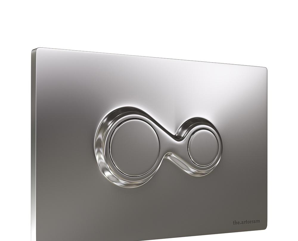 Кнопка смыва - ArtCeram, Monet, 1.5x24.5x16.3 см, 701.000.71