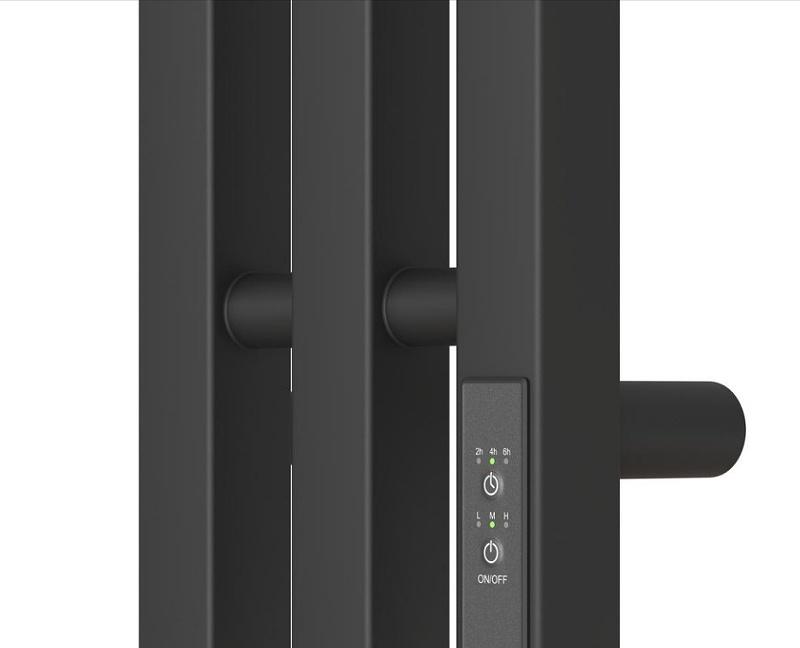 Полотенцесушитель электрический - Point, Гермес, 9.5x15.2x119 см, PN13822B