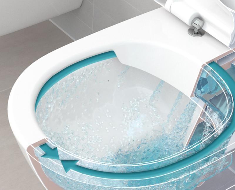 Villeroy&Boch Subway 2.0, Унитаз подвесной, 5614R001 + 9M68 S1 01