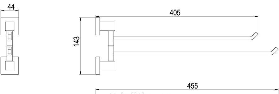 Timo Selene, Полотенцедержатель, 10059/00