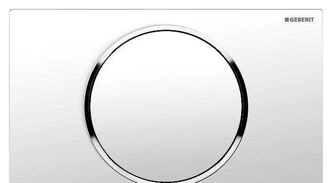 Кнопка смыва - Geberit, Sigma 10, 1.4x24.6x16.4 см, 115.758.KJ.5