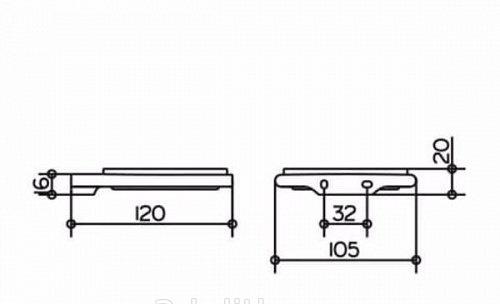 Keuco Edition 11, Мыльница, 11155 019000 / 11155019000
