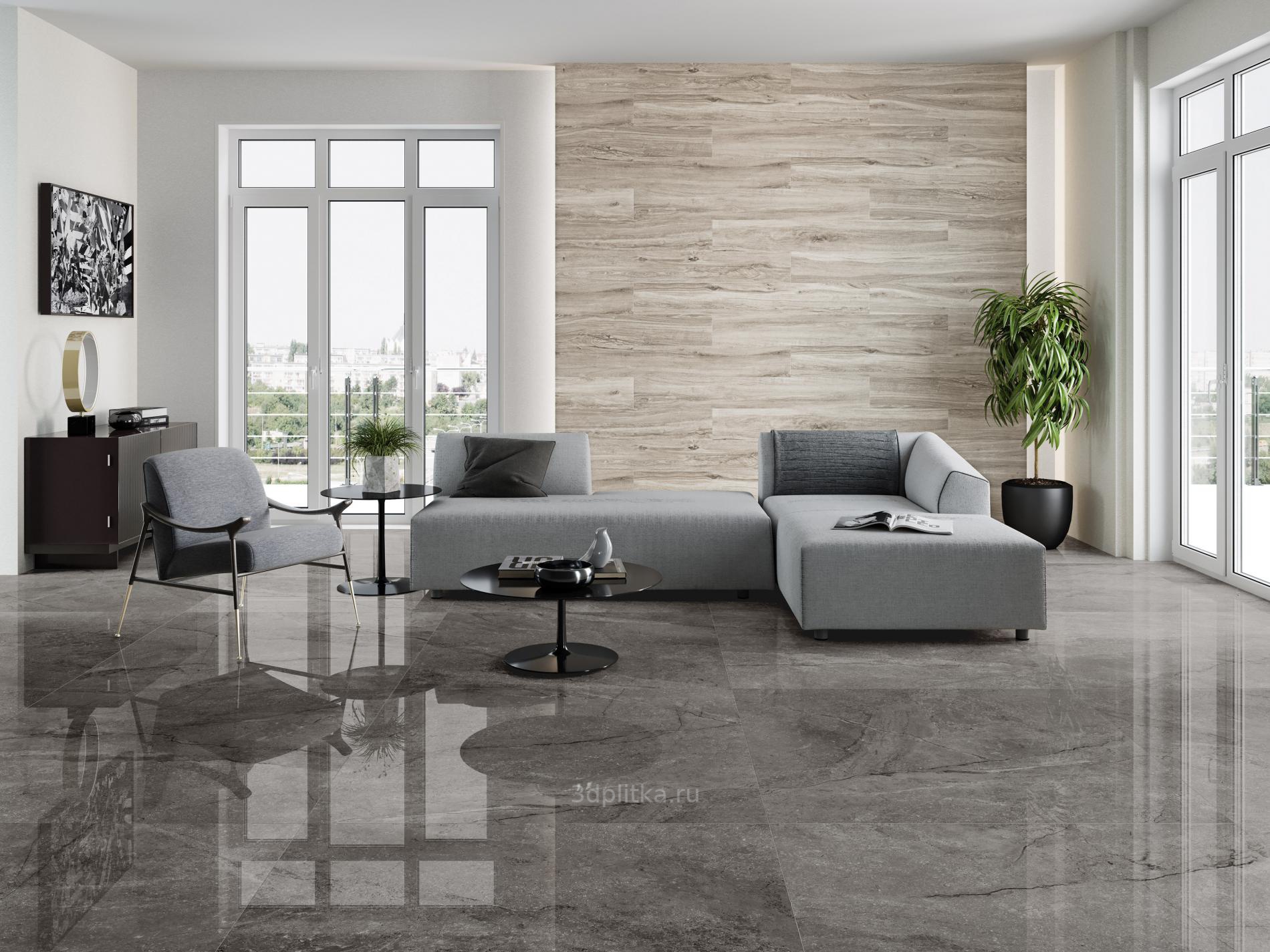 Картинка Pamesa Cr Rovere, Керамогранит, 15x90 см