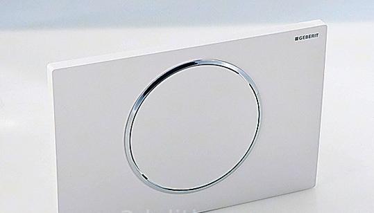 Кнопка смыва - Geberit, Sigma 10, 1.4x24.6x16.4 см, 115.758.KJ.5