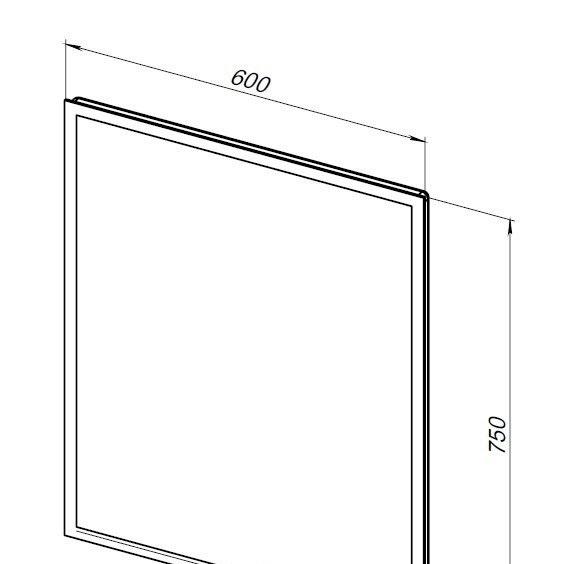 Aquanet Оптима, Зеркало, 00288963 / 288963