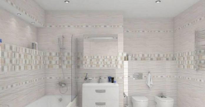 Картинка Cersanit Atria, Бордюр, 44x5 см