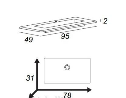 Cezares без коллекции, Раковина, 50264