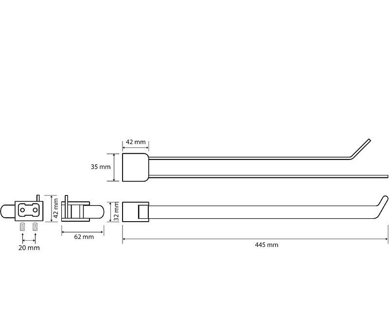 Bemeta Organic, Полотенцедержатель, 157004101