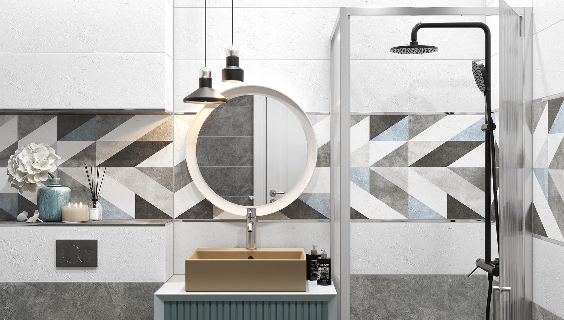 Картинка Delacora Leon, Настенная плитка, 24.6x74 см