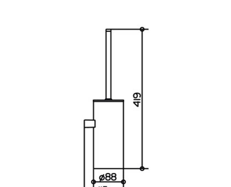 Keuco Collection Moll, Ершик, 04969010100 / 4969010100