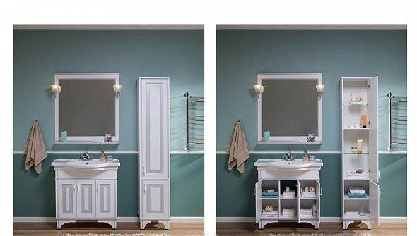 Aquanet Валенса, Шкаф-пенал, 00187826