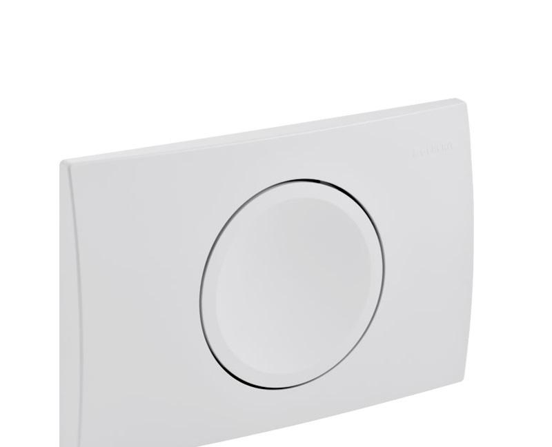 Кнопка смыва - Geberit, Delta 15, 2.5x24.6x16.4 см, 115.109.11.1