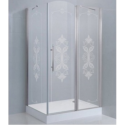 Душевой уголок - Cezares, Giubileo, 100x100x195 см, GIUBILEO-AH-11-100-CP-Cr-R