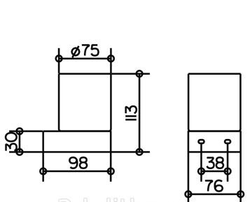 Keuco Edition 300, Стакан, 30050 019000 / 30050019000