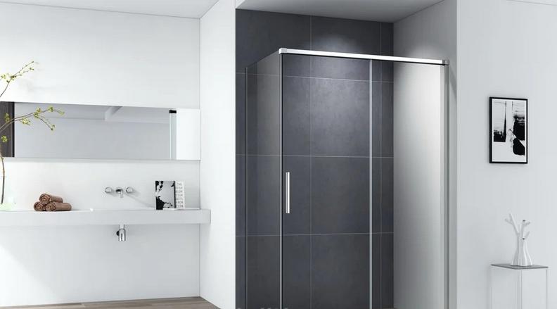 Душевой уголок - Cezares, Duet Soft-M, 80x150x195 см, DUET SOFT-M-AH-1-150/80-C-Cr