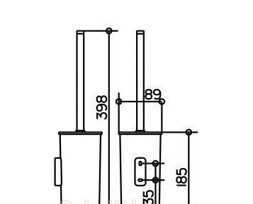 Keuco Moll, Ершик, 12764 010100 / 12764010100