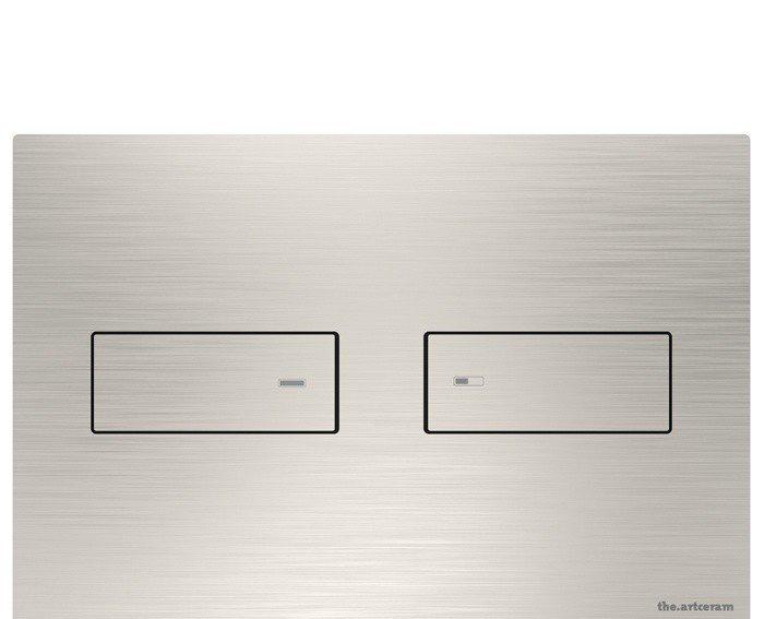 Кнопка смыва - ArtCeram, Inox, 0.55x24.5x16.5 см, 710.000.BS