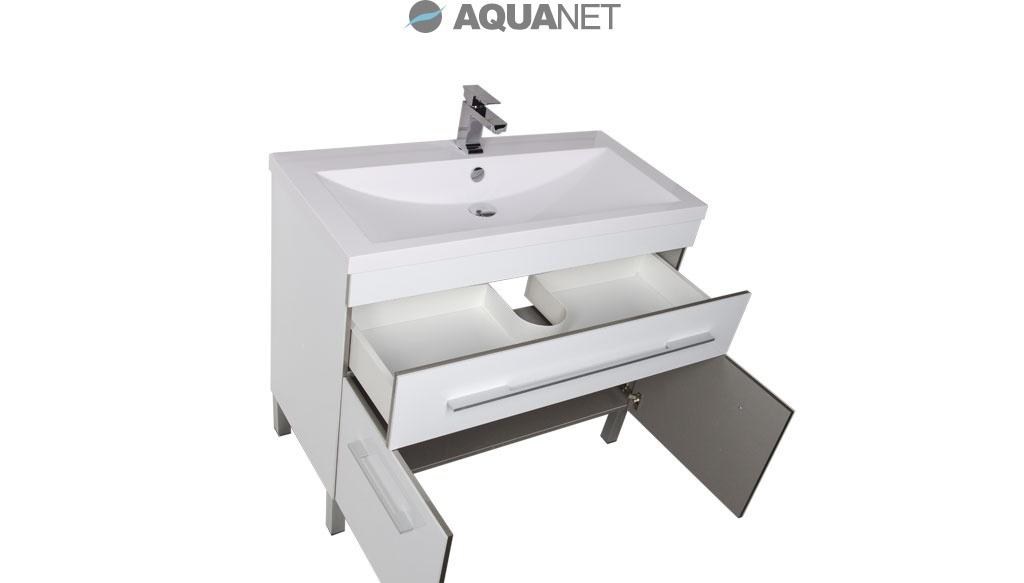 Aquanet Верона, Тумба для раковины, AURORA-1600-2A-SC-BL-P-R