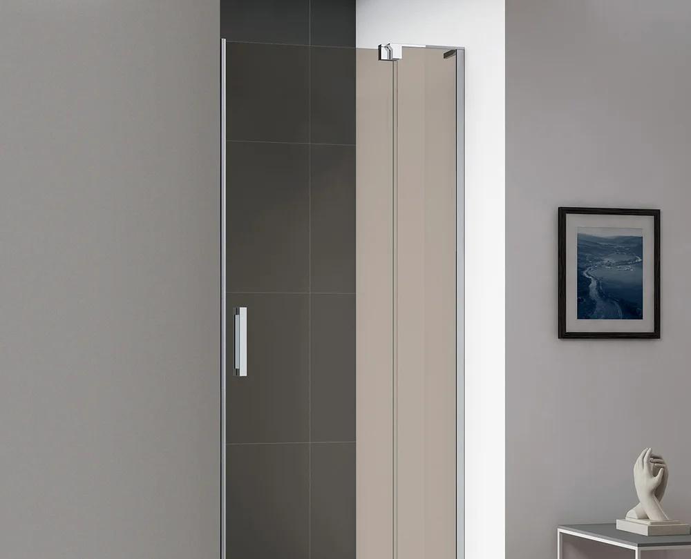 Душевая дверь - Cezares, Slider, 100x195 см, B-1-90/100-BR-Cr / SLIDER-B-1-90/100-BR-Cr