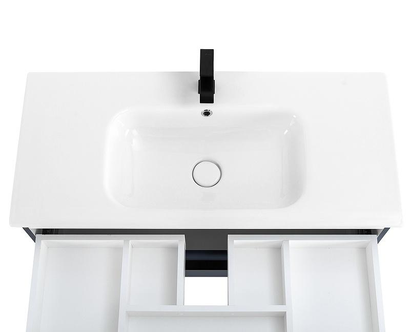 Cezares Eco, Тумба для раковины, ECO-CER-N-800-2C-SO-GR-P