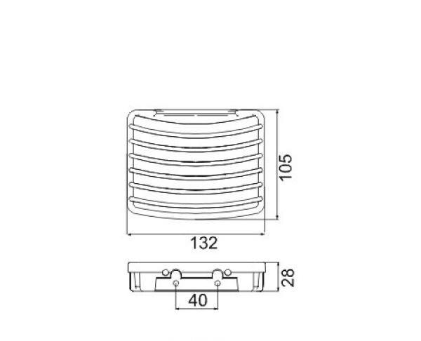 Keuco без коллекции, Мыльница, 24941010000