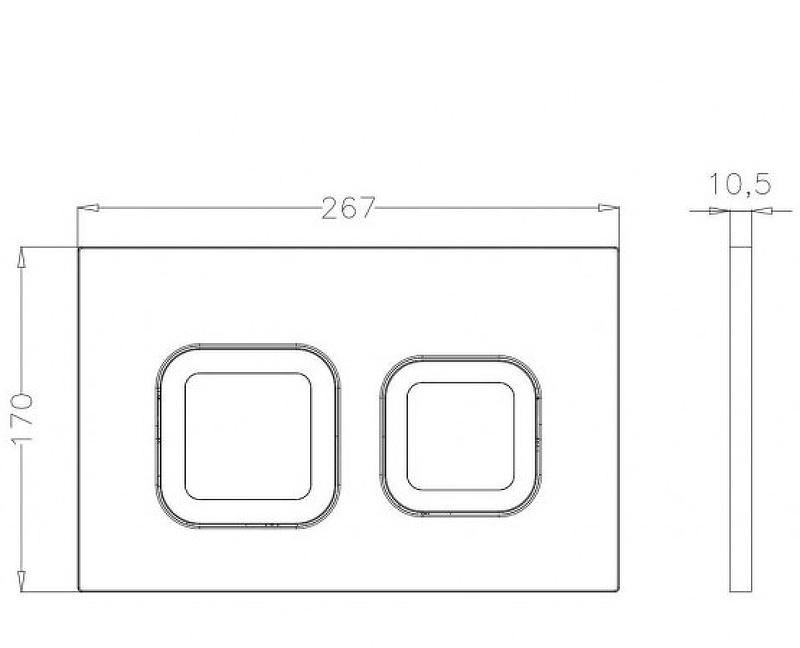 Инсталляция для унитаза - Bettoserb, Sava Fix Slim, 20x52x113.6 см, 00312919 / SET40006470