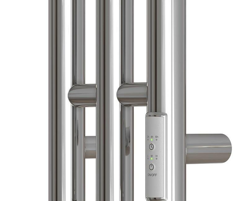 Полотенцесушитель электрический - Point, Деметра, 9.7x15.2x119 см, PN12822